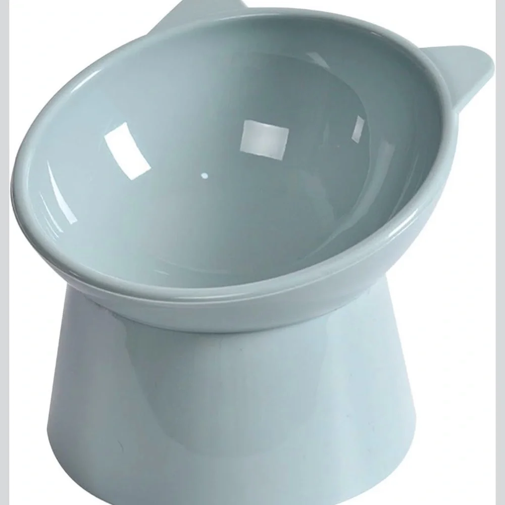 Cat Ear Elevated Pet Bowl